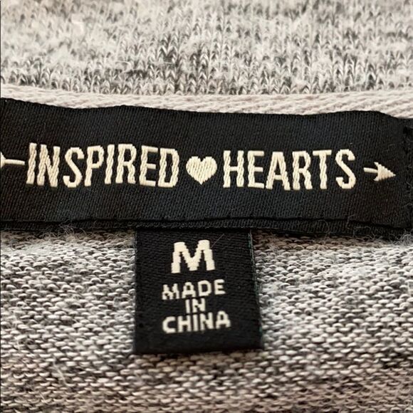 Inspired Hearts Pullover Lightweight Sweatshirt - Picture 8 of 9